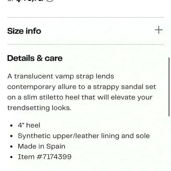 Stuart Weitzman Mondrian 100 Sandals. Size 8 wisteria $450 new - Picture 5 of 9